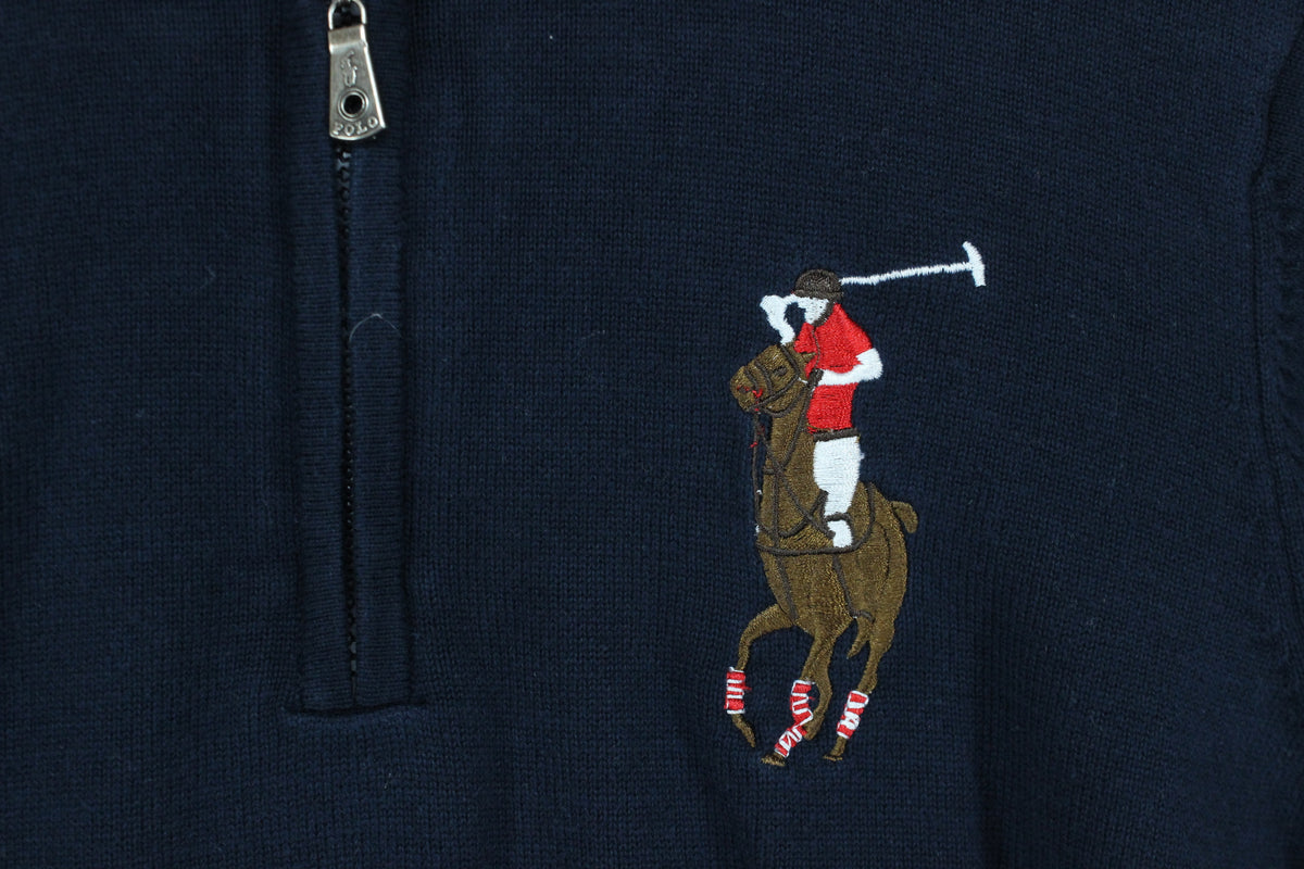 Womens 1/4 Zip Jumper Classic Fit