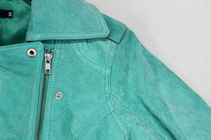 Womens Leather Jacket  Biker Outerwear