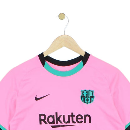 Boys Barcelona 2020-21 Football Shirt Away Jersey Dri Fit