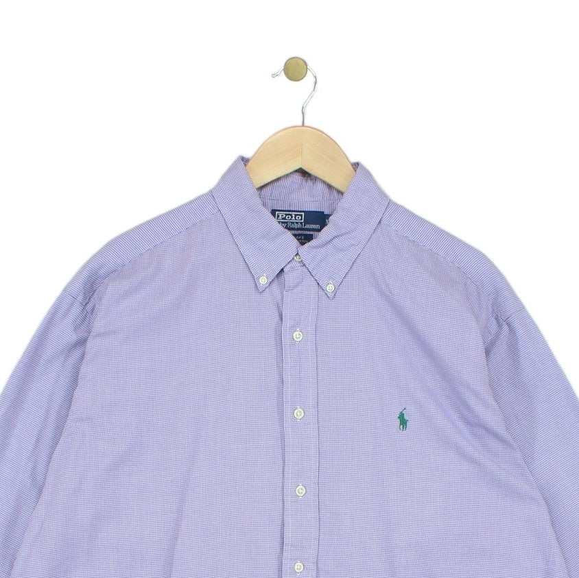 Mens Houndstooth Shirt Button Down