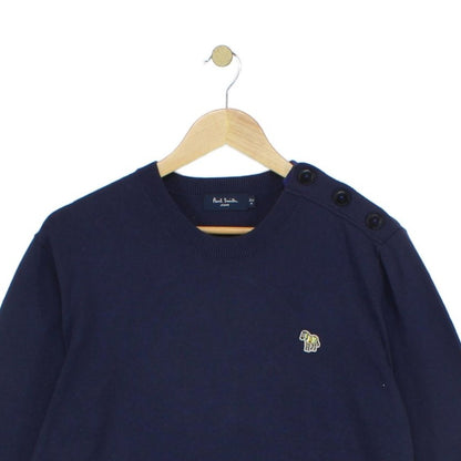Mens Jumper Crew Neck Knit Cotton Wool