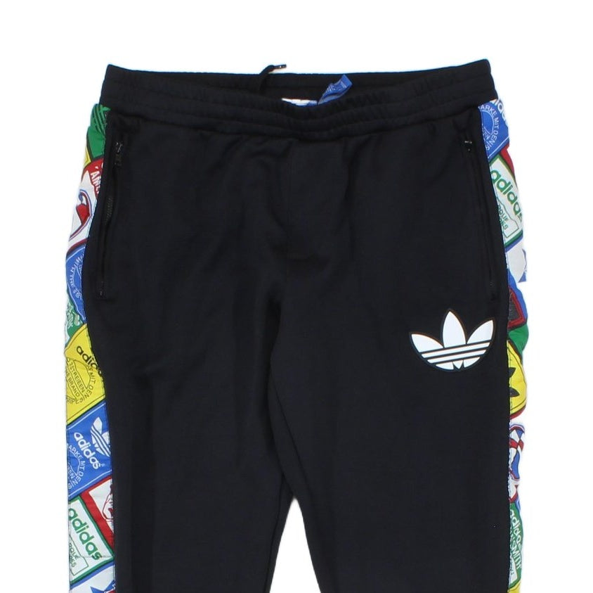 Mens Tape Labels Joggers Elasticated Waist Active