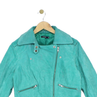 Womens Leather Jacket  Biker Outerwear