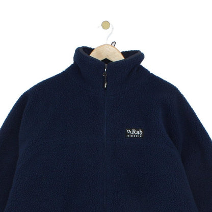 Mens Double Pile Fleece Jacket Full Zip Outdoor