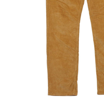Mens Corduroy Trousers Durable Straight Fit
