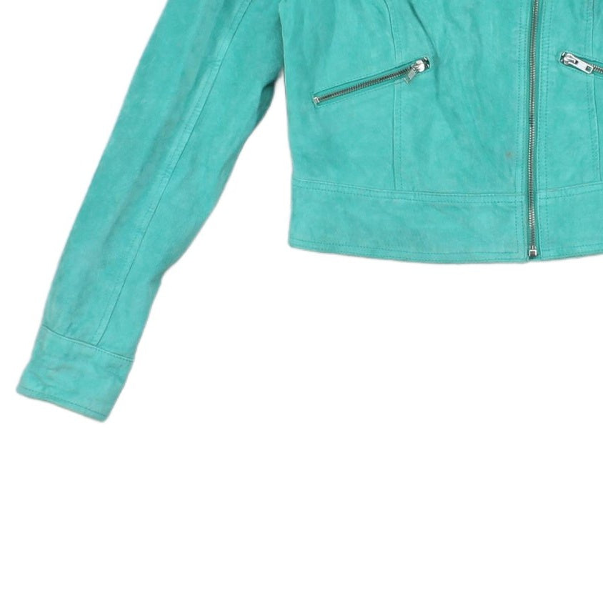 Womens Leather Jacket  Biker Outerwear