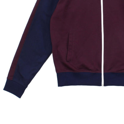 Mens Track Jacket Full Zip Mod 80S Casuals