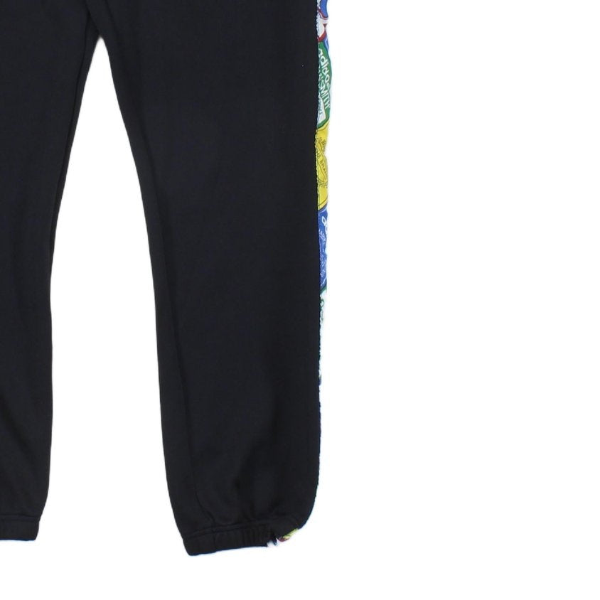 Mens Tape Labels Joggers Elasticated Waist Active