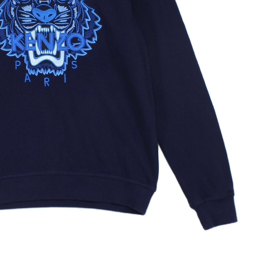 Boys Graphic Sweatshirt Crew Neck Tiger