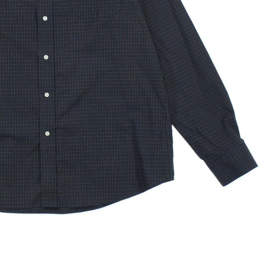 Mens Check Shirt Fitted Non Iron