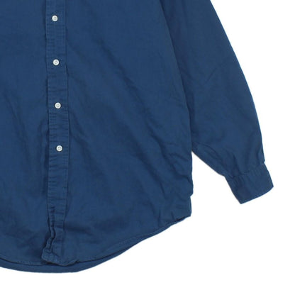 Mens Shirt Button Down Long Sleeve Cotton