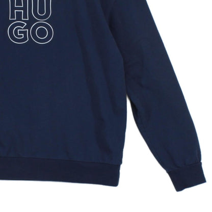 Mens Sweatshirt Logo Crew Neck Long Sleeve