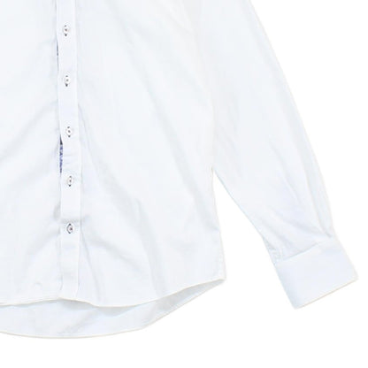 Mens Shirt Long Sleeve Collar Formal