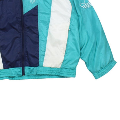Mens Track Jacket Full Zip Colour Block