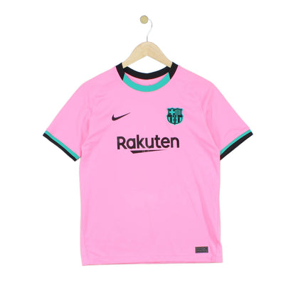 Boys Barcelona 2020-21 Football Shirt Away Jersey Dri Fit