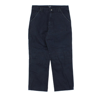 Mens Cargo Trousers Denim Relaxed