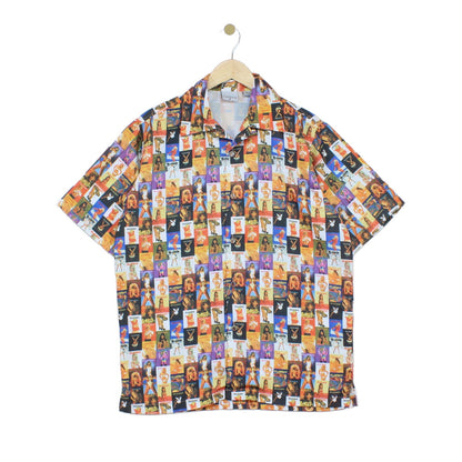 Mens Shirt Graphic Short Sleeve  Relaxed