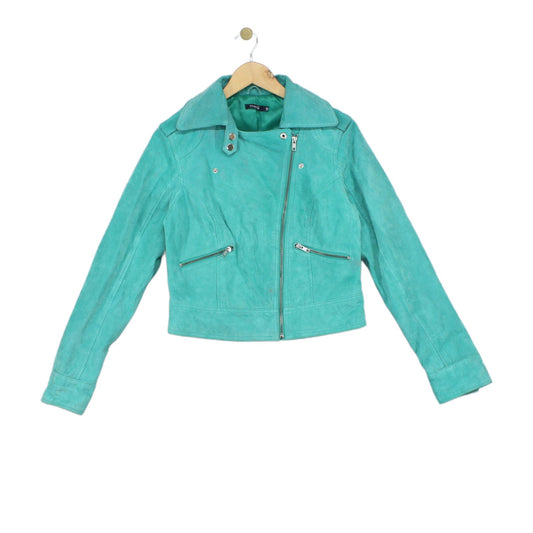 Womens Leather Jacket  Biker Outerwear