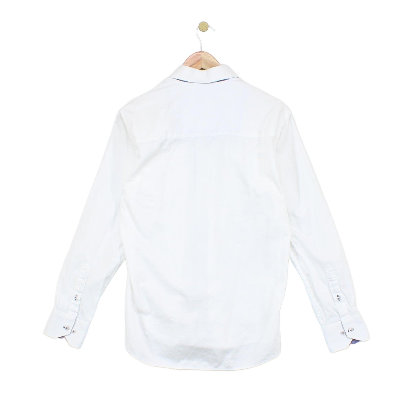 Mens Shirt Long Sleeve Collar Formal
