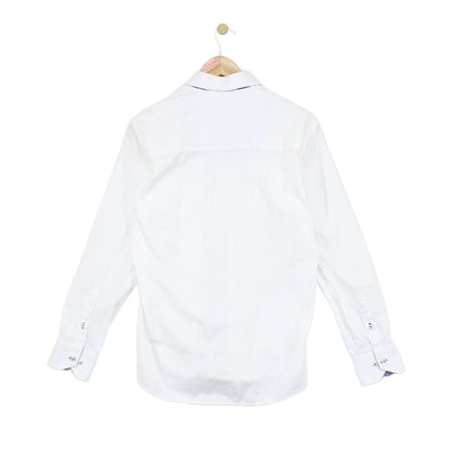 Mens Shirt Long Sleeve Collar Formal