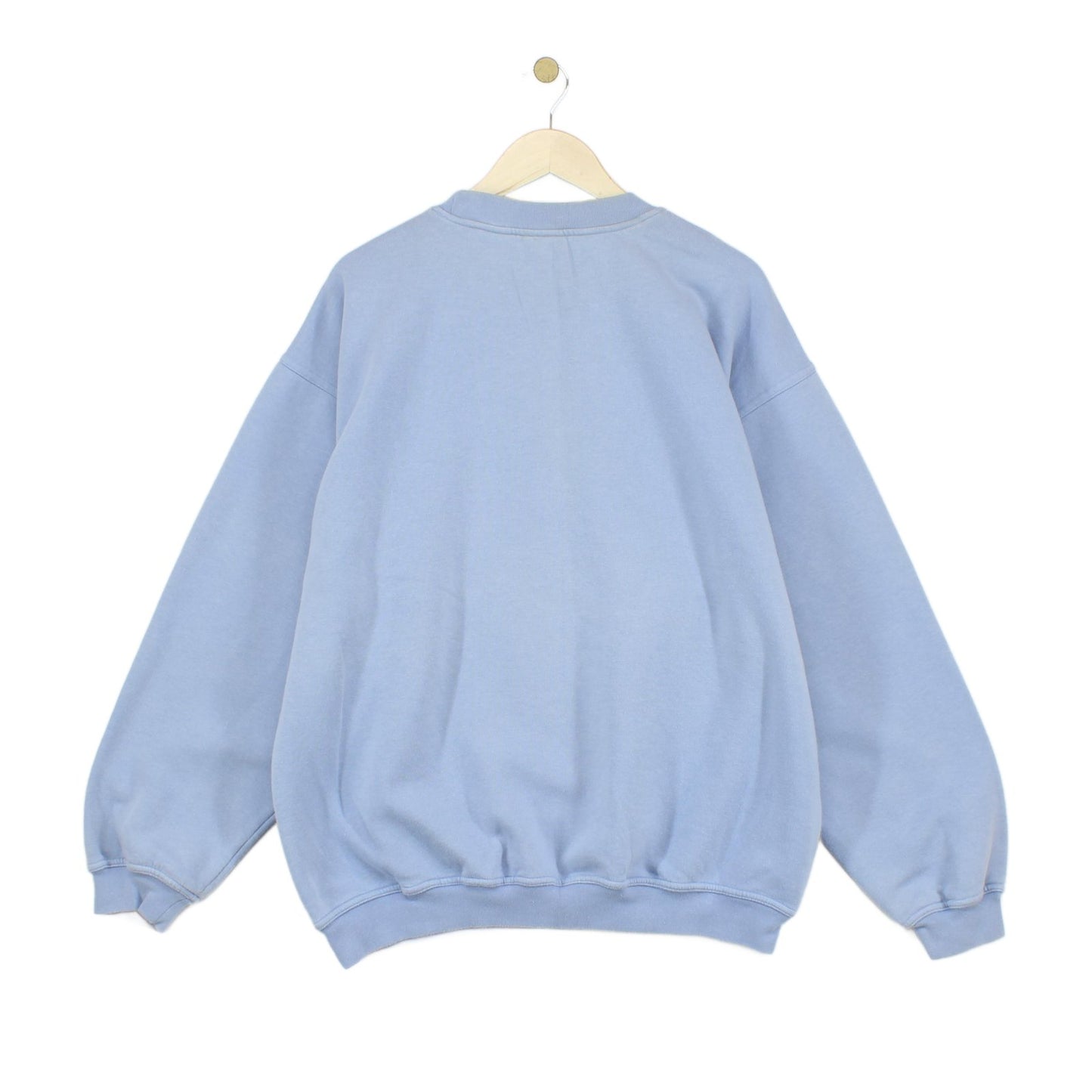 Mens Oversized Sweatshirt Spell Out Logo