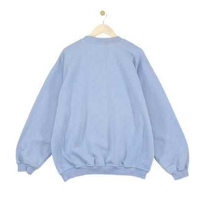 Mens Oversized Sweatshirt Spell Out Logo