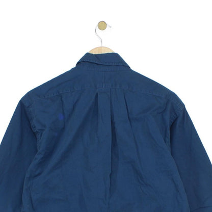 Mens Shirt Button Down Long Sleeve Cotton