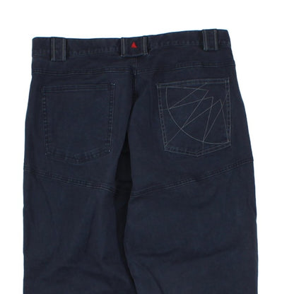 Mens Cargo Trousers Denim Relaxed