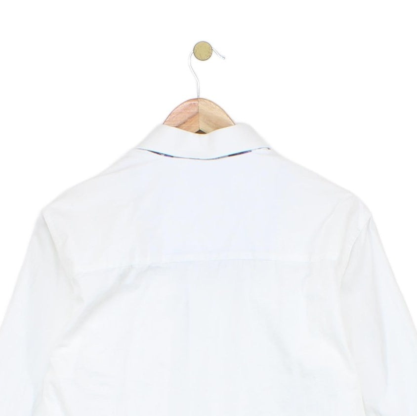 Mens Shirt Long Sleeve Collar Formal