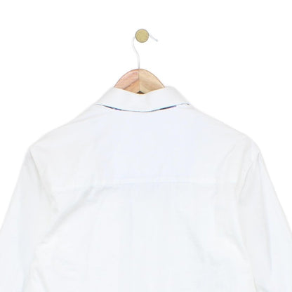 Mens Shirt Long Sleeve Collar Formal