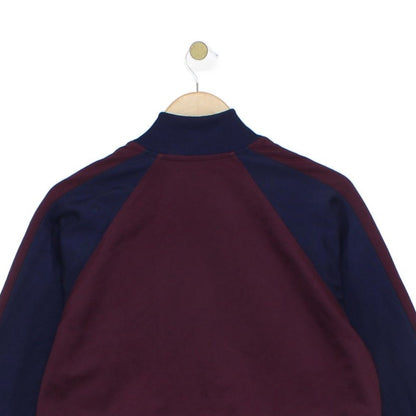 Mens Track Jacket Full Zip Mod 80S Casuals