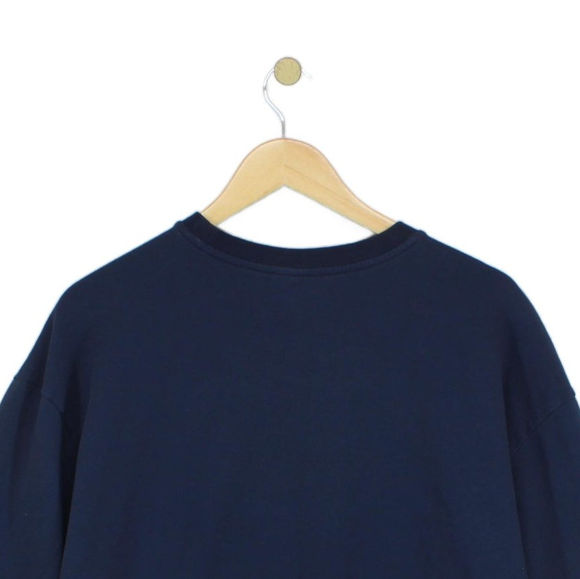 Mens Sweatshirt Logo Crew Neck Long Sleeve
