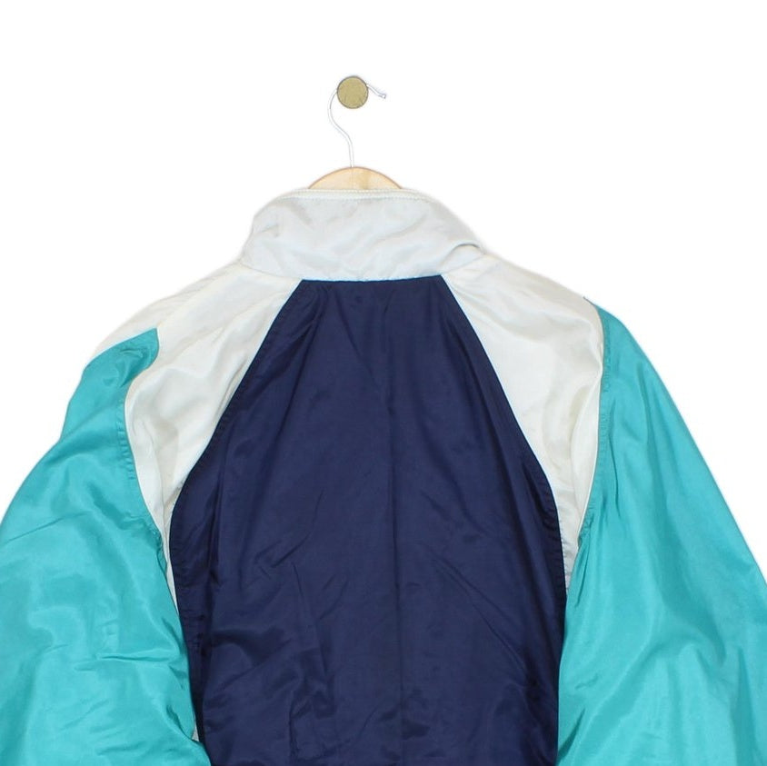 Mens Track Jacket Full Zip Colour Block
