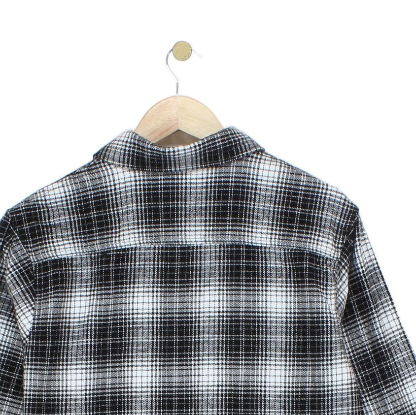 Mens Flannel Plaid Shirt Long Sleeve
