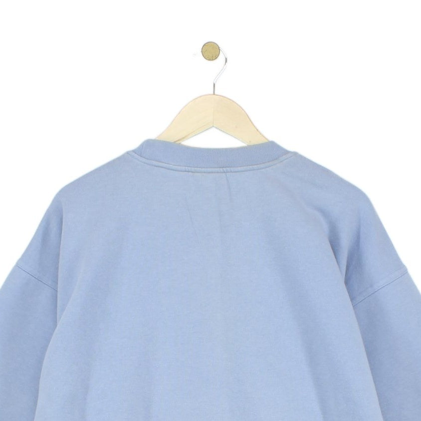 Mens Oversized Sweatshirt Spell Out Logo