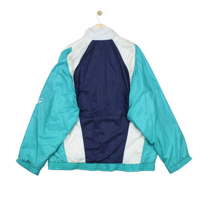 Mens Track Jacket Full Zip Colour Block