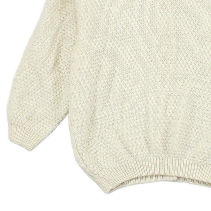 Womens Aran Knit Cardigan Uk Made Button