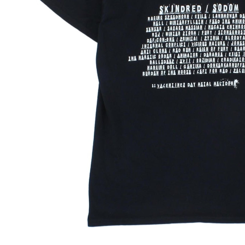 Mens Vintage Band T Shirt Heavy Metal Graphic