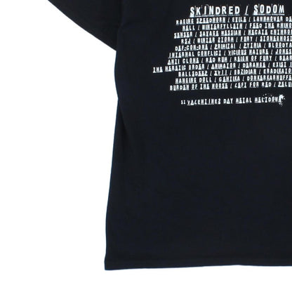 Mens Vintage Band T Shirt Heavy Metal Graphic