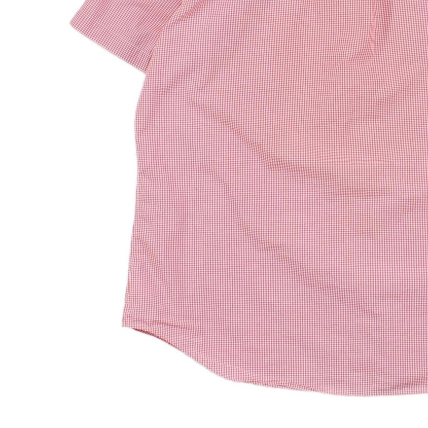 Mens Check Shirt Short Sleeve Classic Fit