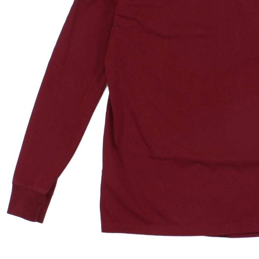 Womens T-Shirt Athletic Retro Long Sleeve
