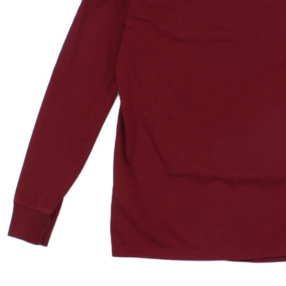 Womens T-Shirt Athletic Retro Long Sleeve