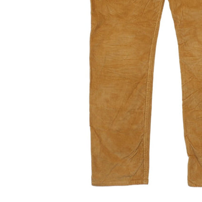 Mens Corduroy Trousers Durable Straight Fit