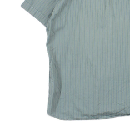Mens Striped Shirt  Casual Button Down Short Sleeve