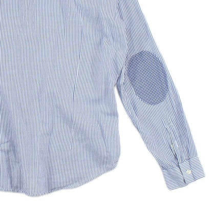 Mens Check Shirt Collared Long Sleeve