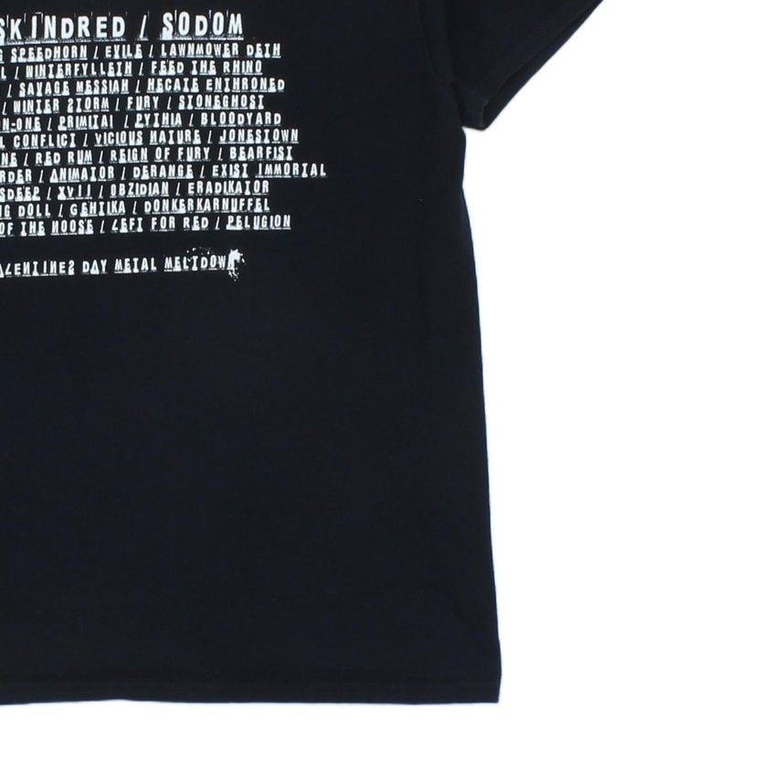 Mens Vintage Band T Shirt Heavy Metal Graphic