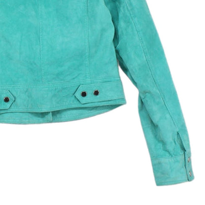 Womens Leather Jacket  Biker Outerwear