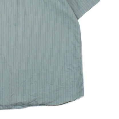 Mens Striped Shirt  Casual Button Down Short Sleeve
