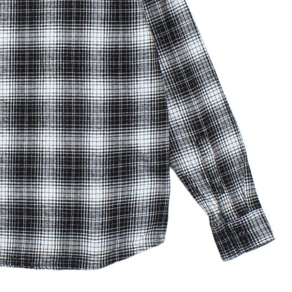 Mens Flannel Plaid Shirt Long Sleeve