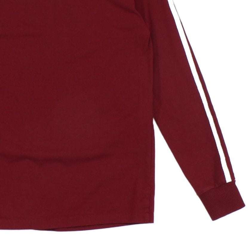 Womens T-Shirt Athletic Retro Long Sleeve